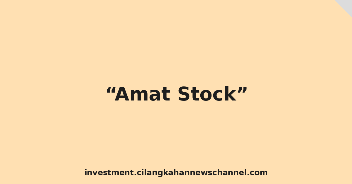 Amat Stock