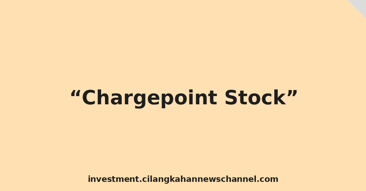 Chargepoint Stock