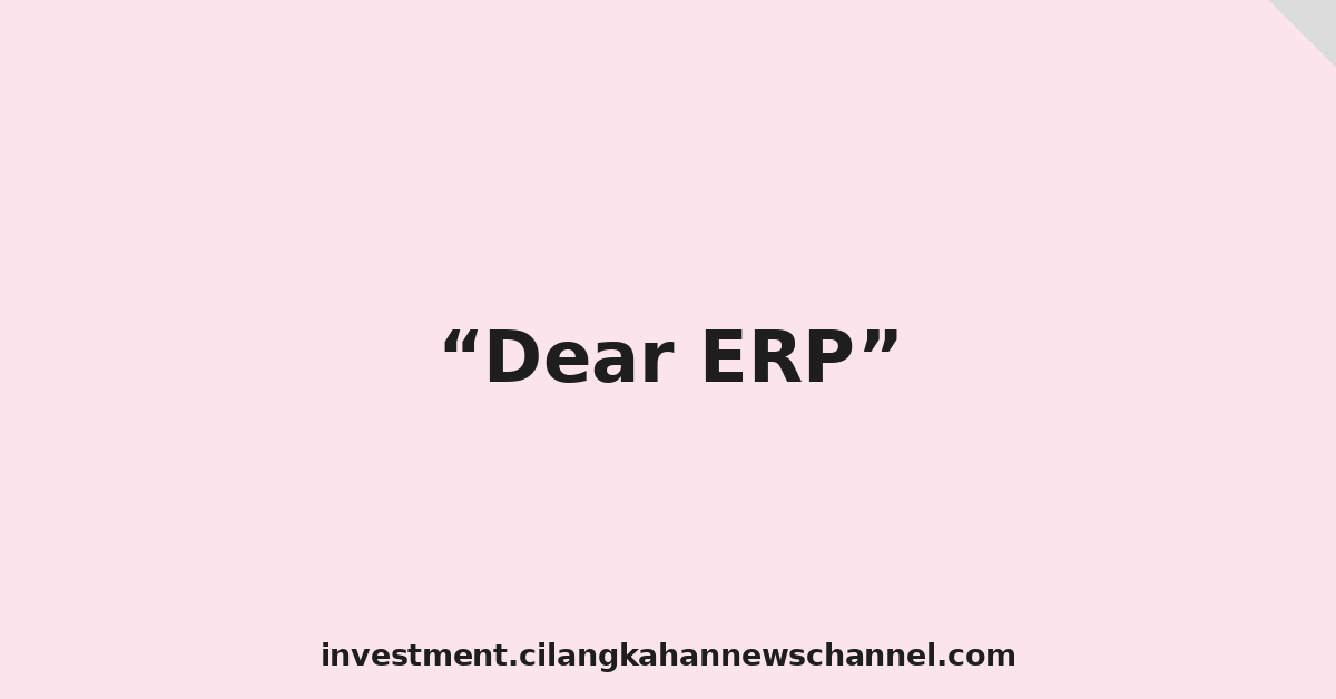 Dear ERP