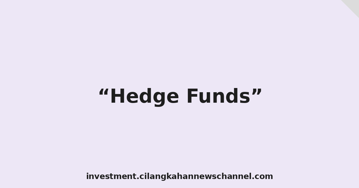 Hedge Funds