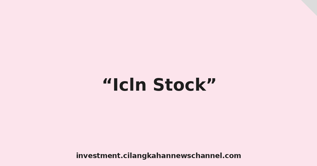 Icln Stock