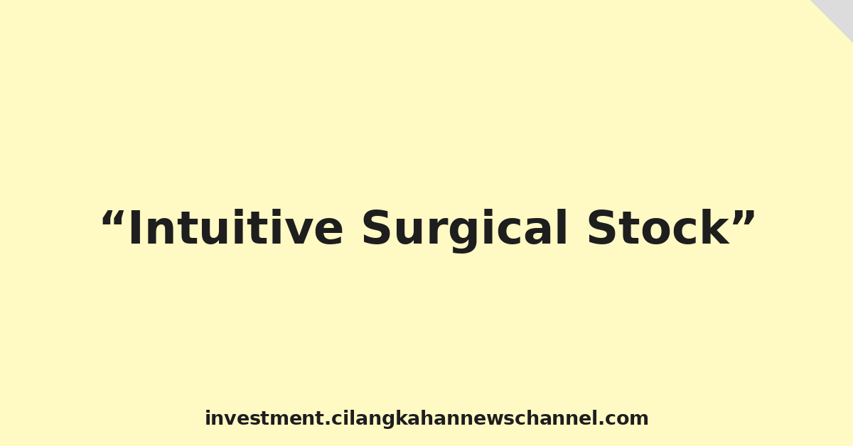 Intuitive Surgical Stock