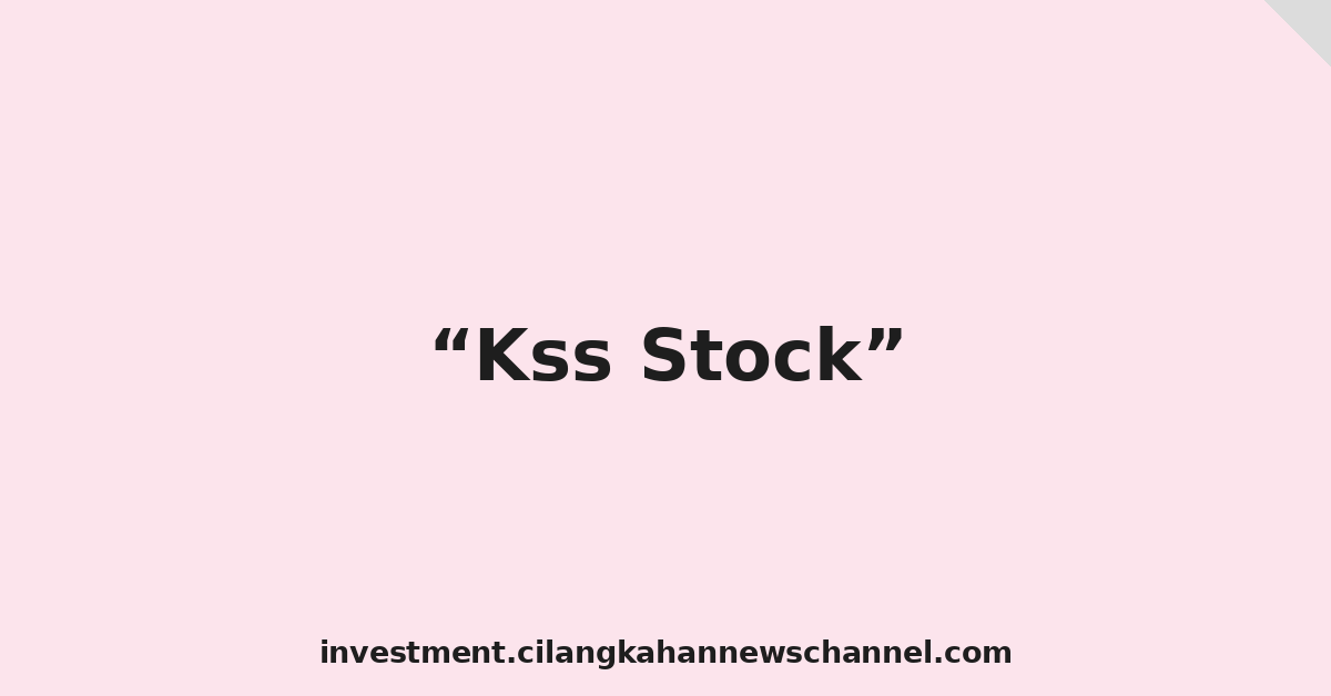 Kss Stock