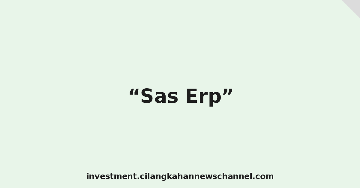 Sas Erp